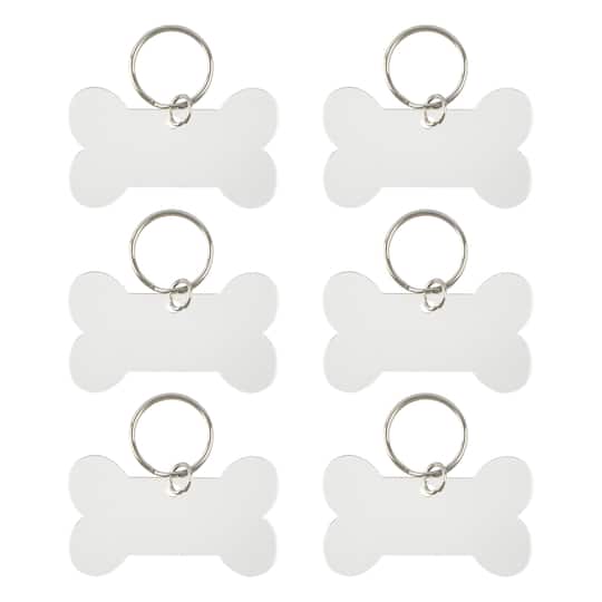 2.5" Pet Bone Acrylic Keychains, 6ct. by Make Market®